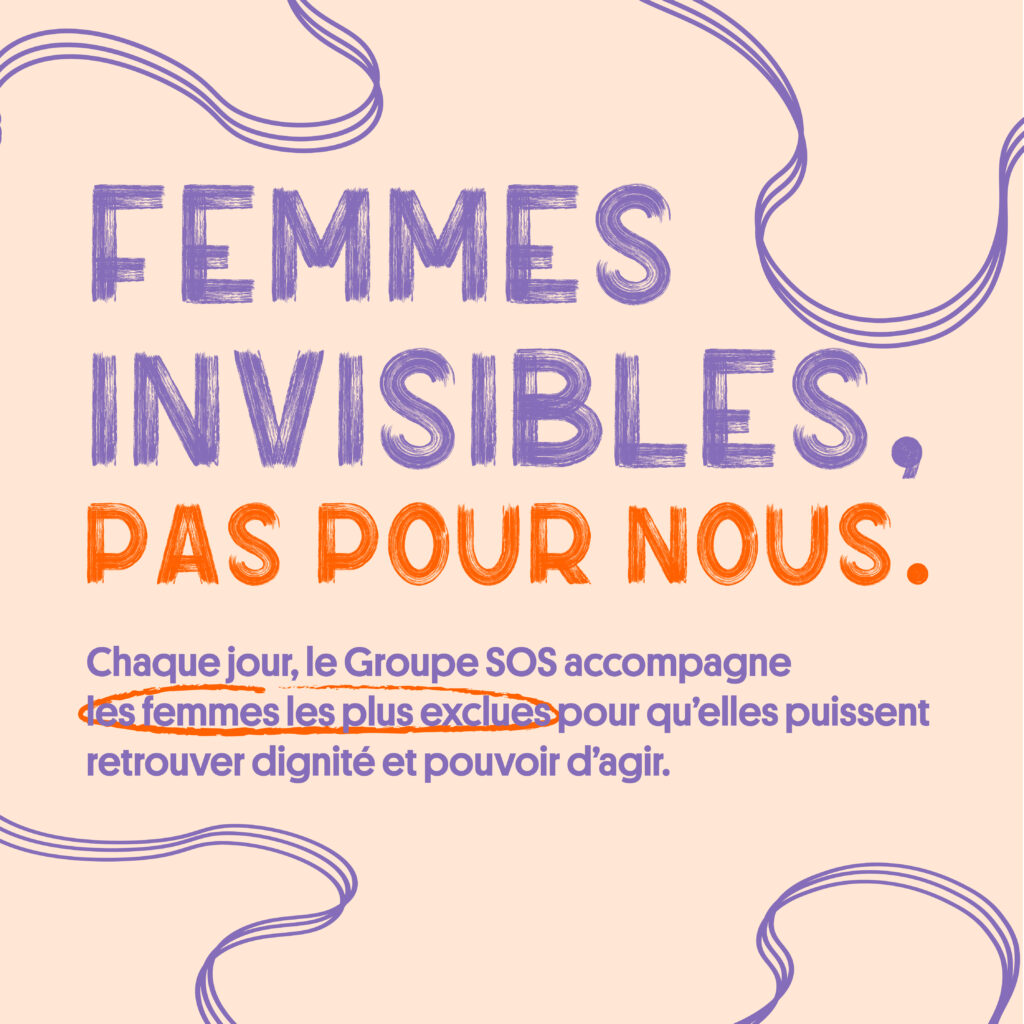 Femmes invisibles, pas pour nous - visuel